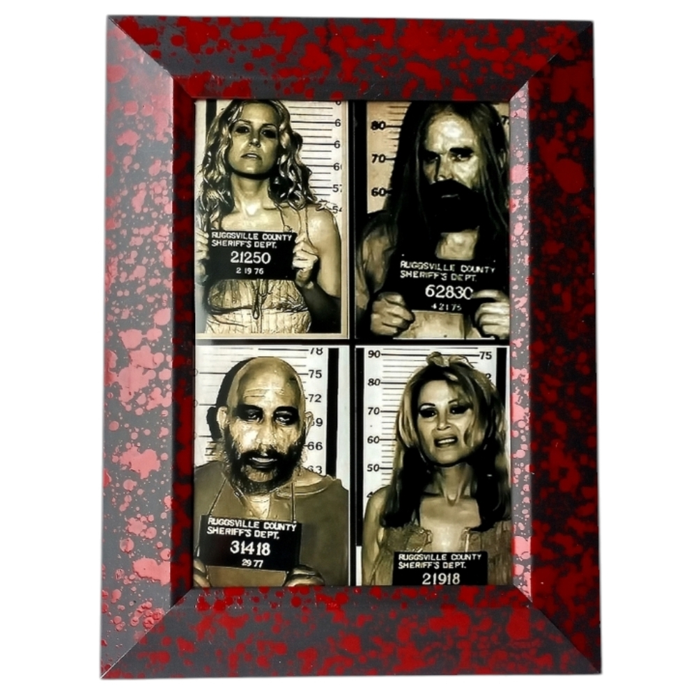 Devils Rejects Rob Zombie Horror Captain Spaulding Otis Baby Framed Photo Print